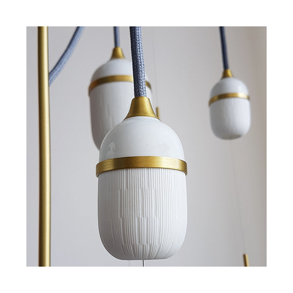Chandelier Fleur de Kaolin