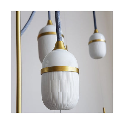 Chandelier Fleur de Kaolin
