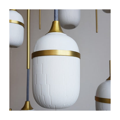 Chandelier Fleur de Kaolin