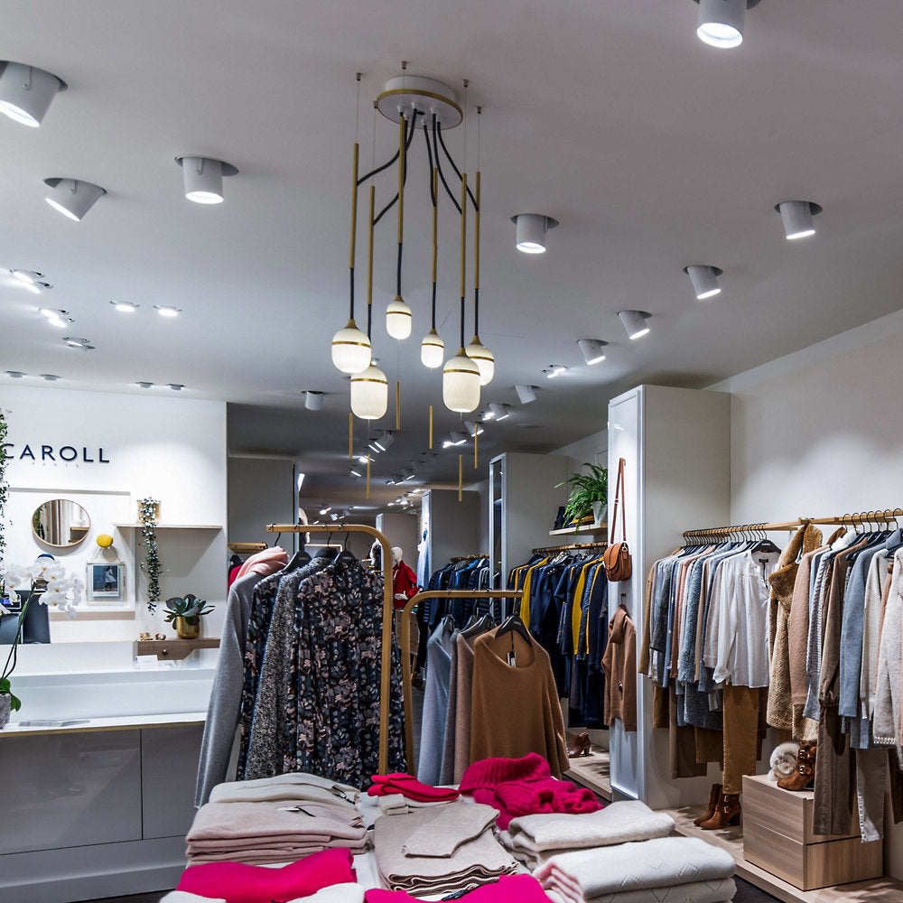 Chandelier Fleur de Kaolin