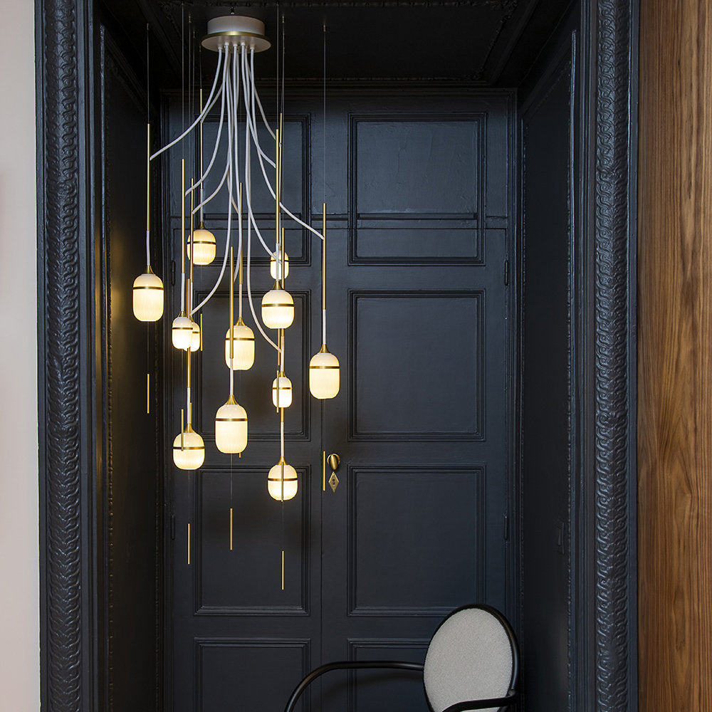 Chandelier Fleur de Kaolin