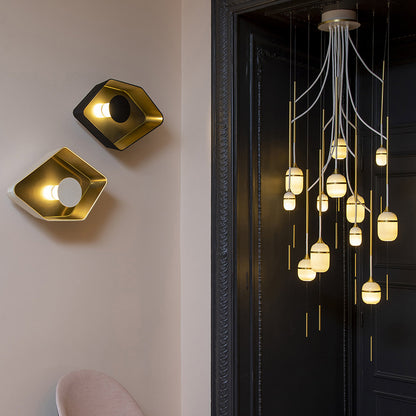 Chandelier Fleur de Kaolin