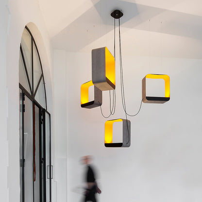 Grand Carre Eau de Lumiere LED Chandelier