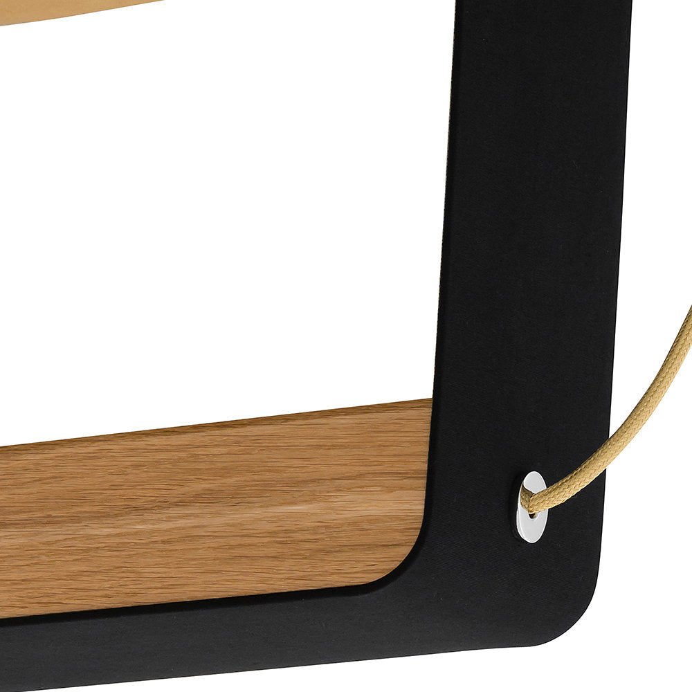 Moyen Rectangle Eau de Lumiere LED Chandelier