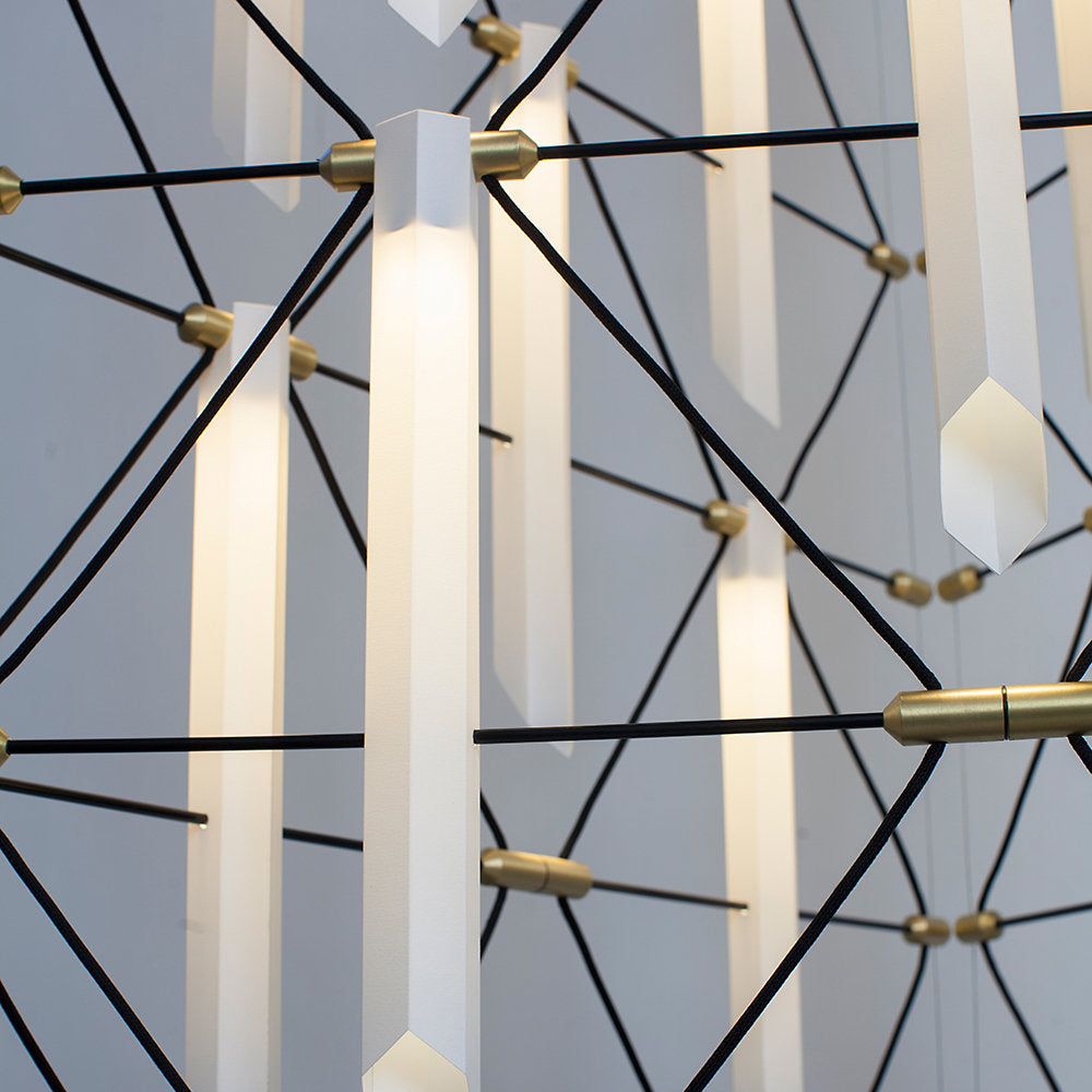 Mozaik Trio 2x3 Chandelier