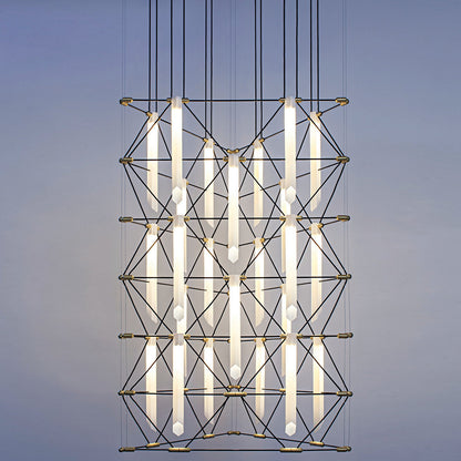 Mozaik Trio 2x3 Chandelier