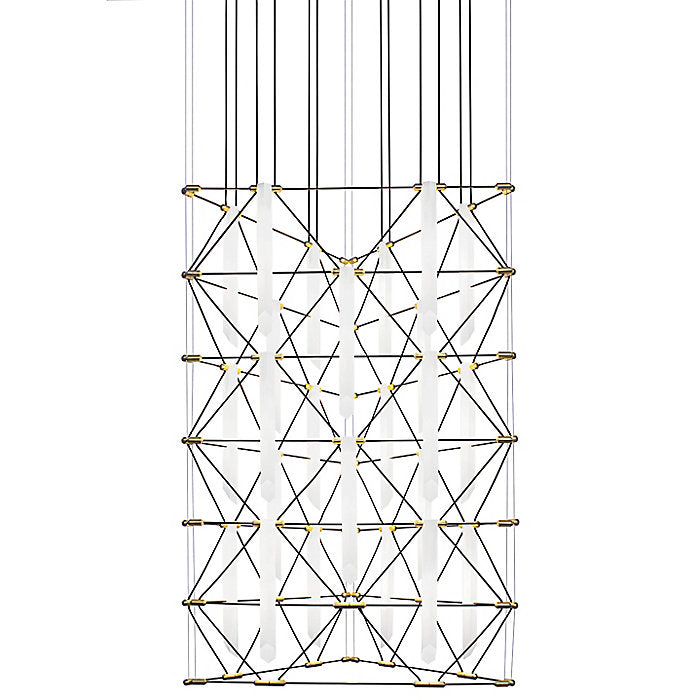 Mozaik Trio 2x3 Chandelier