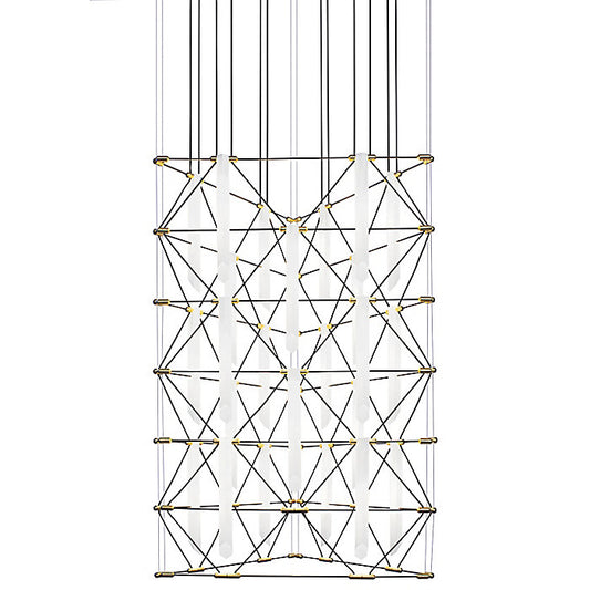 Mozaik Trio 2x3 Chandelier