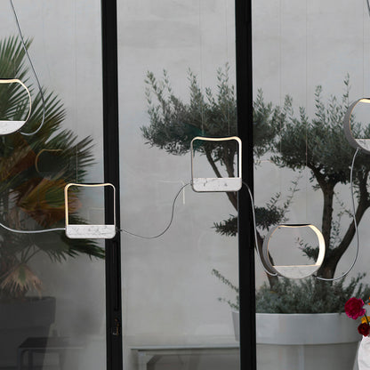 Eau de Lumiere LED Multi-Light Pendant