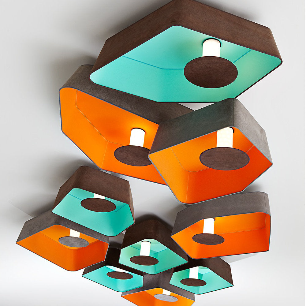 Nenuphar LED Semi-Flushmount