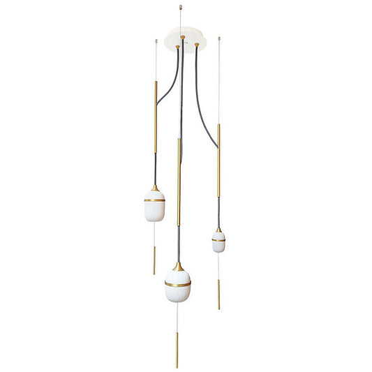 Fleur de Kaolin Multi-Light Pendant