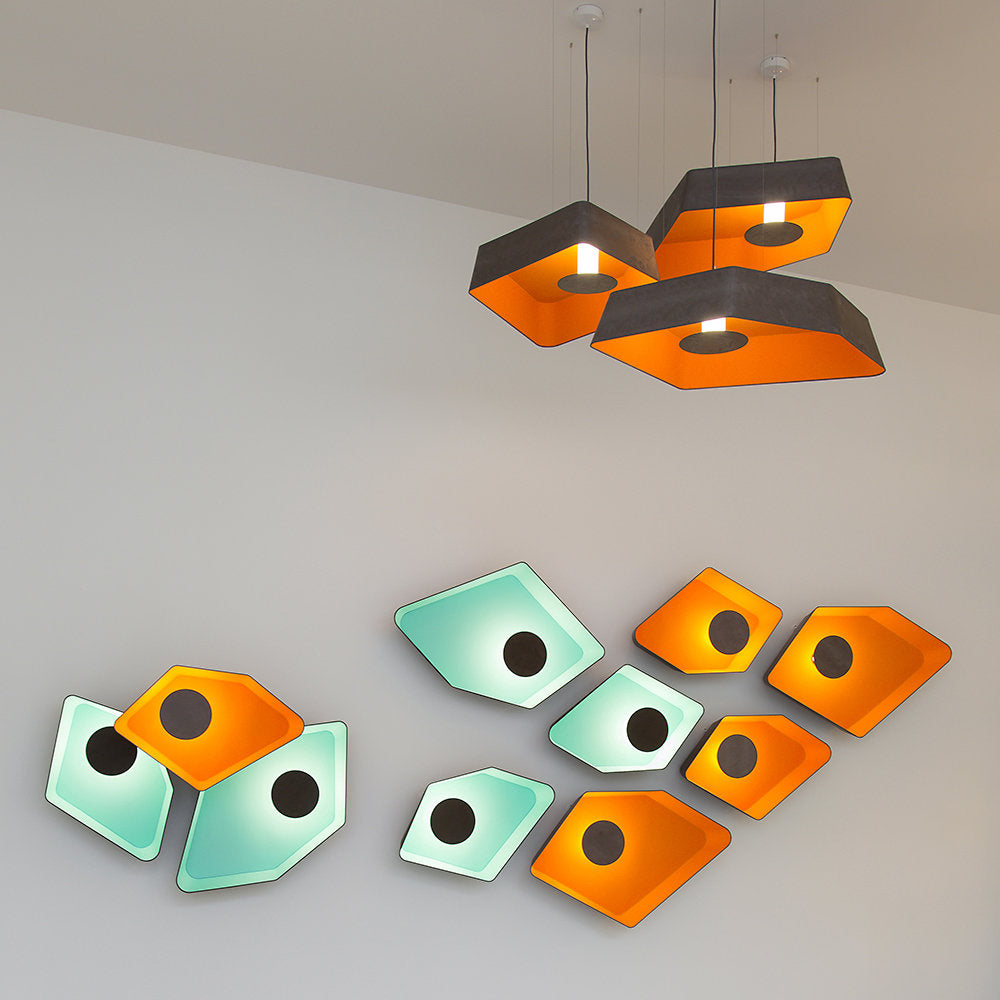 Nenuphar Trio Grand LED Wall / Flushmount