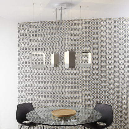 Eau De Lumiere Square LED Chandelier