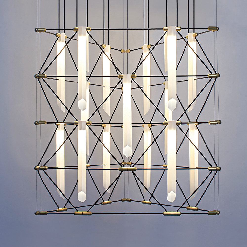 Mozaik Trio Chandelier