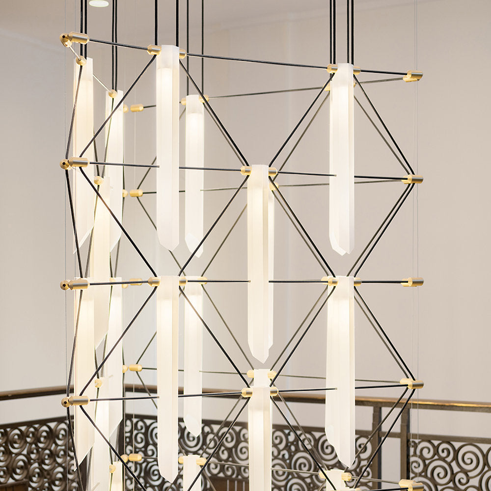 Mozaik Trio Chandelier
