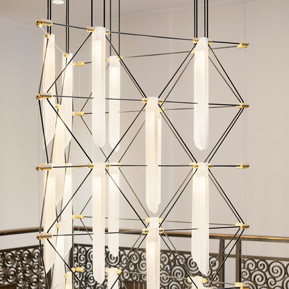 Mozaik Trio Chandelier