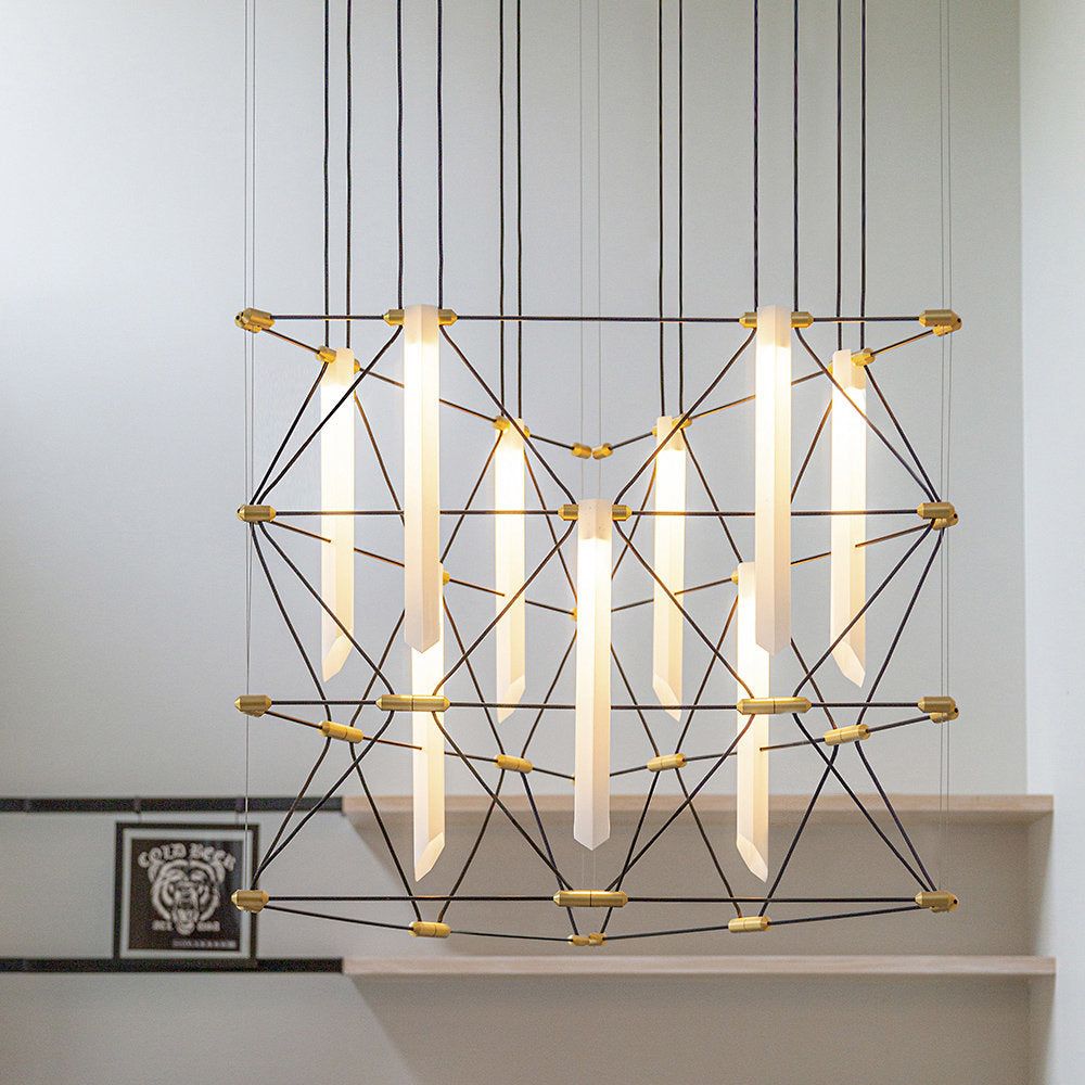 Mozaik Trio Chandelier