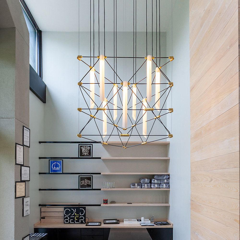 Mozaik Trio Chandelier