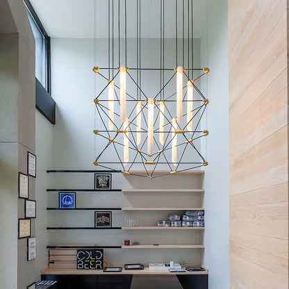 Mozaik Trio Chandelier