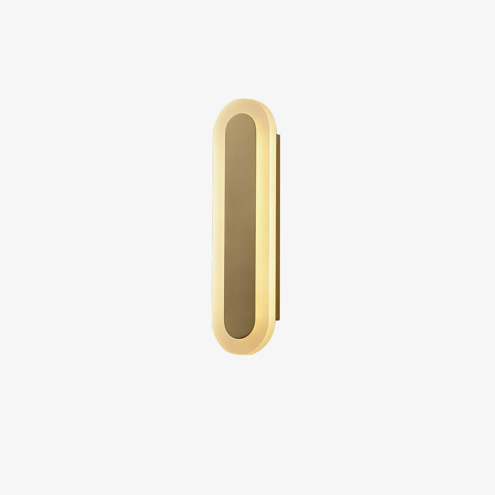 Daba Wall Lamp W 3.1″ x H 11.8″ / W 8cm x H 30cm / Gold / Warm Light Wall lamp