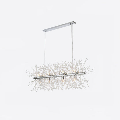Dandelion Chandelier 12heads L 36.2″ x H 15.7″ / L 92cm x H 40cm / Chrome Chandelier
