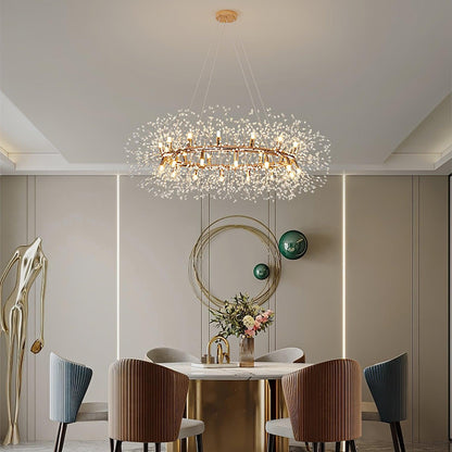 Dandelion Round Chandelier Chandelier