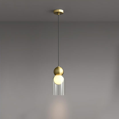 Dani Brass Pendant Lamp Dia 3.9″ x H 9.1″ / Dia 10cm x H 23cm / Brass Pendant light