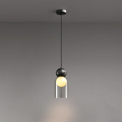 Dani Brass Pendant Lamp Dia 3.9″ x H 9.1″ / Dia 10cm x H 23cm / Black Pendant light