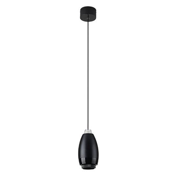Dawn Pendant Light Dia 2.6″ x H 5.5″ / Dia 6.5cm x H 14cm / Black / Warm Light Pendant light