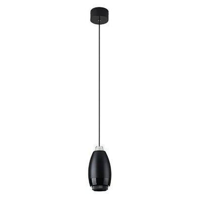 Dawn Pendant Light Dia 2.6″ x H 5.5″ / Dia 6.5cm x H 14cm / Black / Warm Light Pendant light