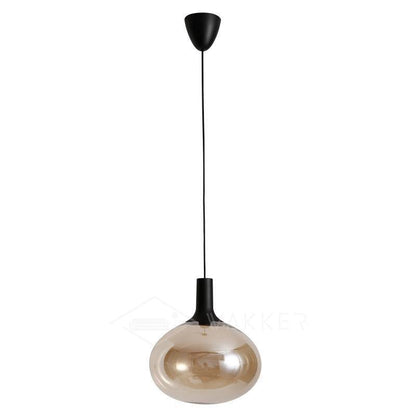Dee Glass Pendant Lamp Dia 13.8″ x H 15.4″ / Dia 35cm x H 39cm / Amber / Warm White Pendant light