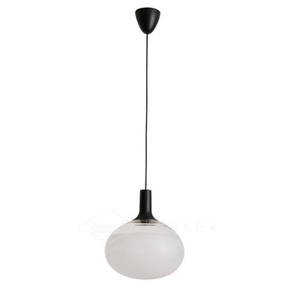 Dee Glass Pendant Lamp Dia 13.8″ x H 15.4″ / Dia 35cm x H 39cm / Clear & Frosted / Warm White Pendant light