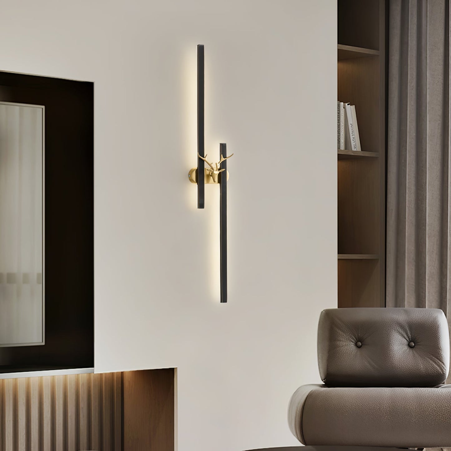 Deer Brass Wall Lamp Wall lamp