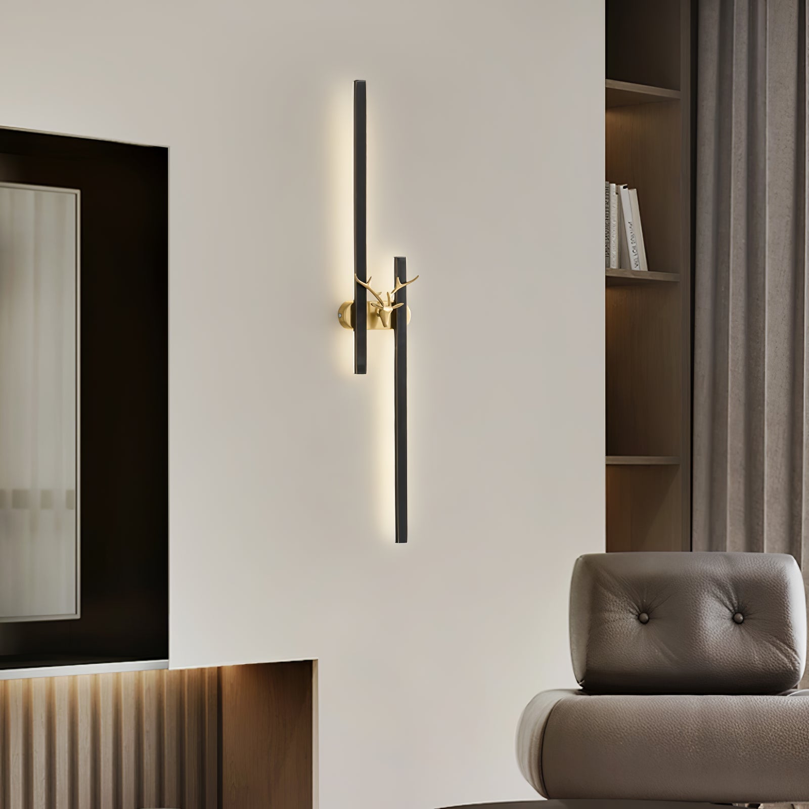 Deer Brass Wall Lamp Wall lamp
