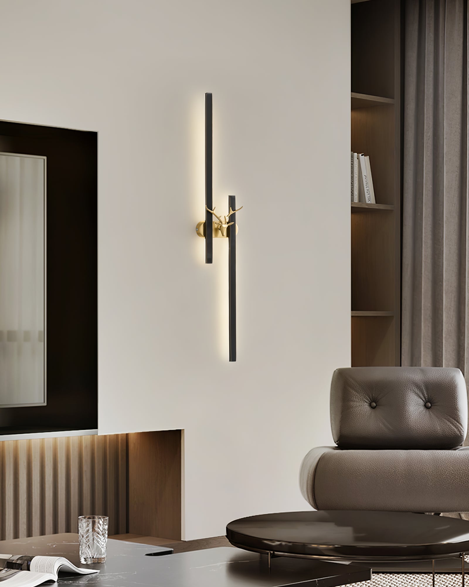 Deer Brass Wall Lamp Wall lamp