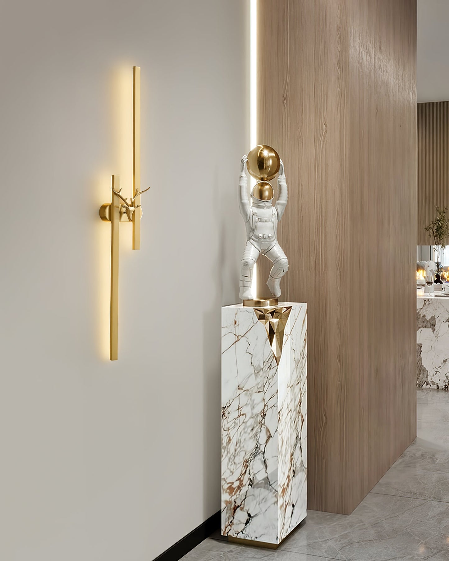 Deer Brass Wall Lamp Wall lamp
