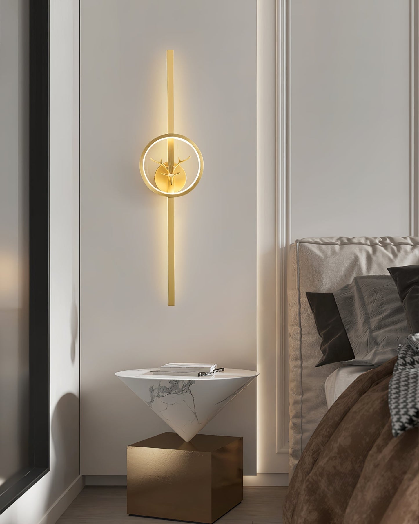 Deer Brass Wall Lamp Wall lamp