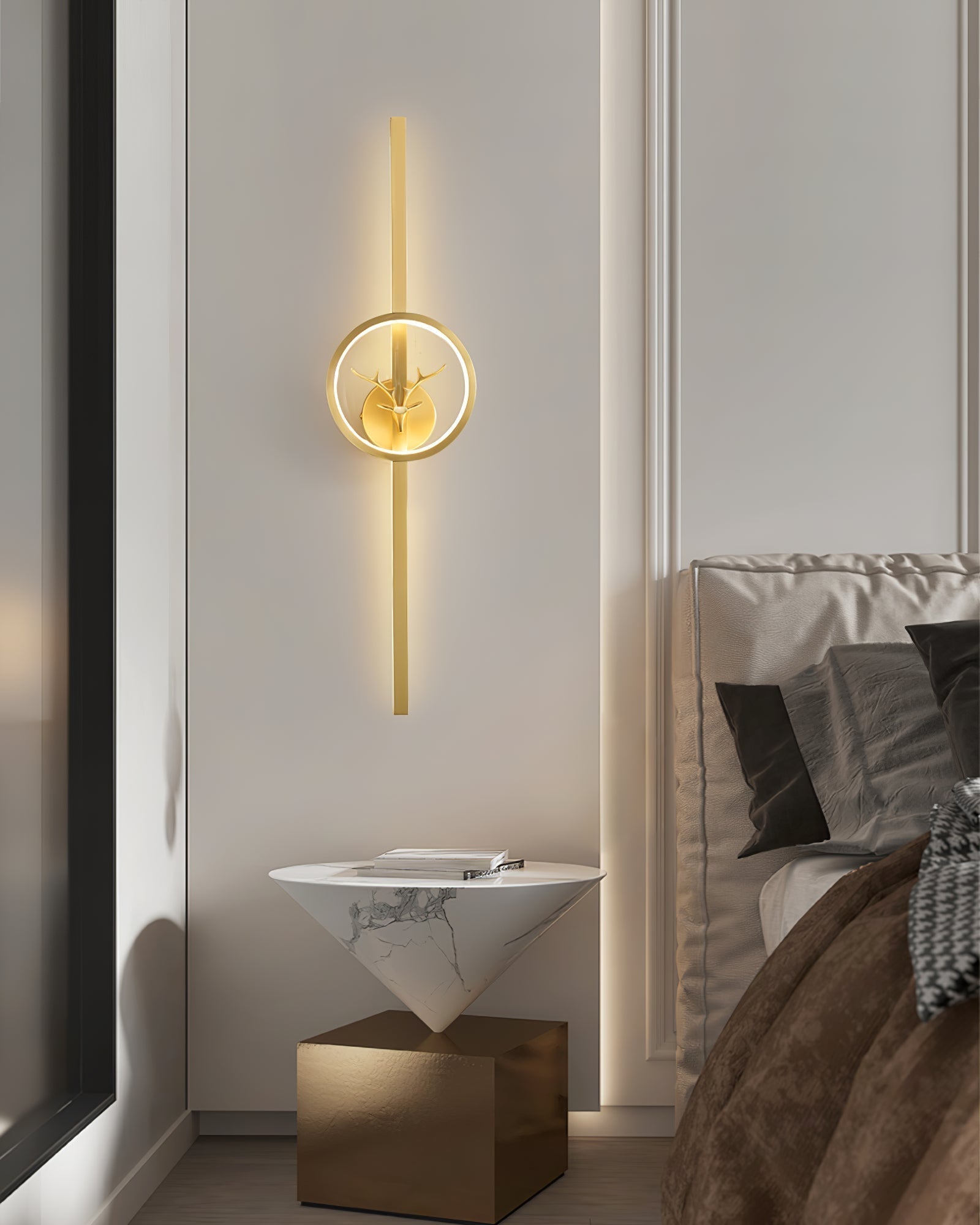Deer Brass Wall Lamp Wall lamp