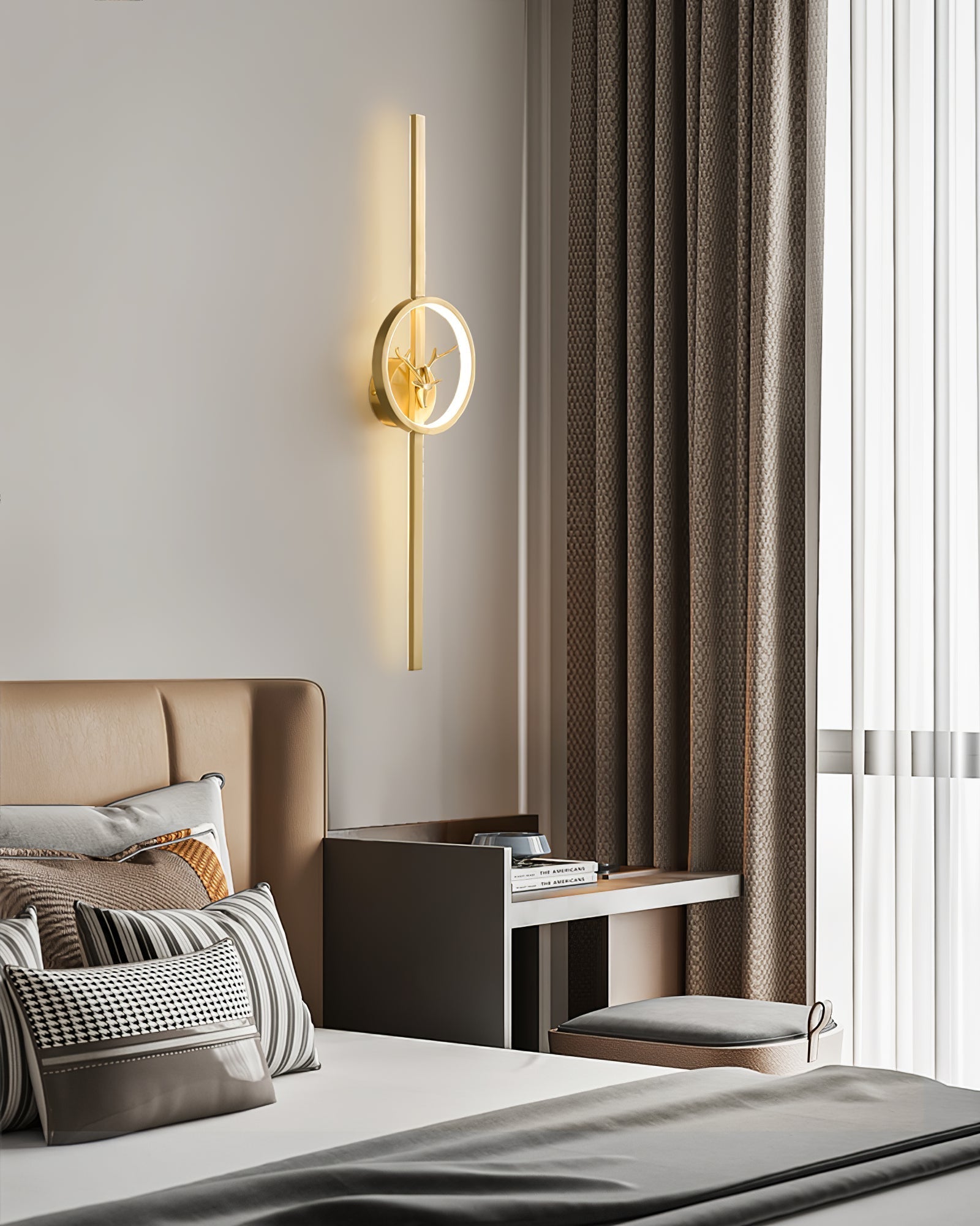 Deer Brass Wall Lamp Wall lamp