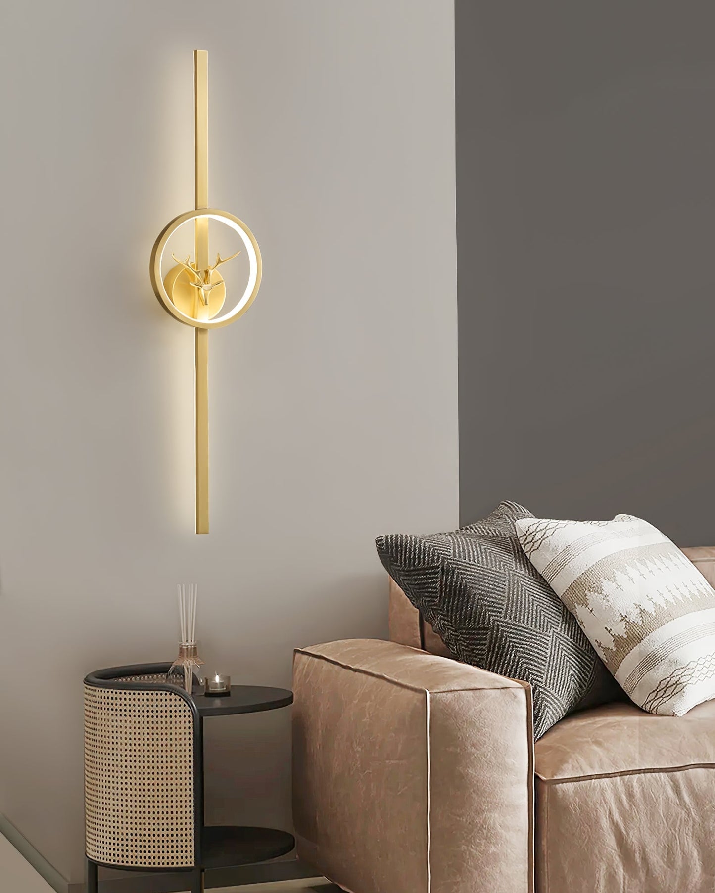 Deer Brass Wall Lamp Wall lamp