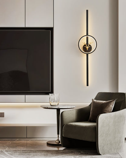 Deer Brass Wall Lamp Wall lamp