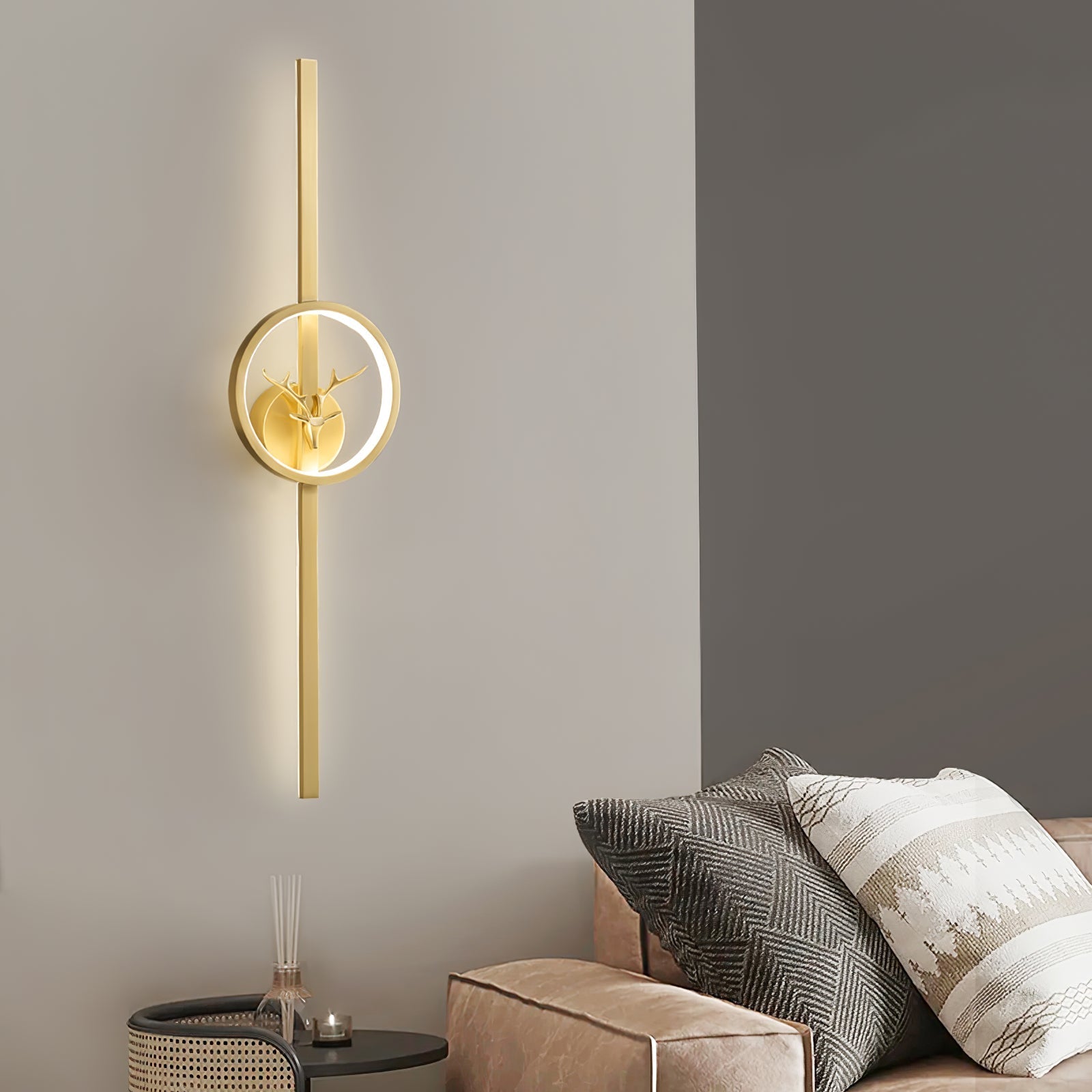 Deer Brass Wall Lamp Wall lamp