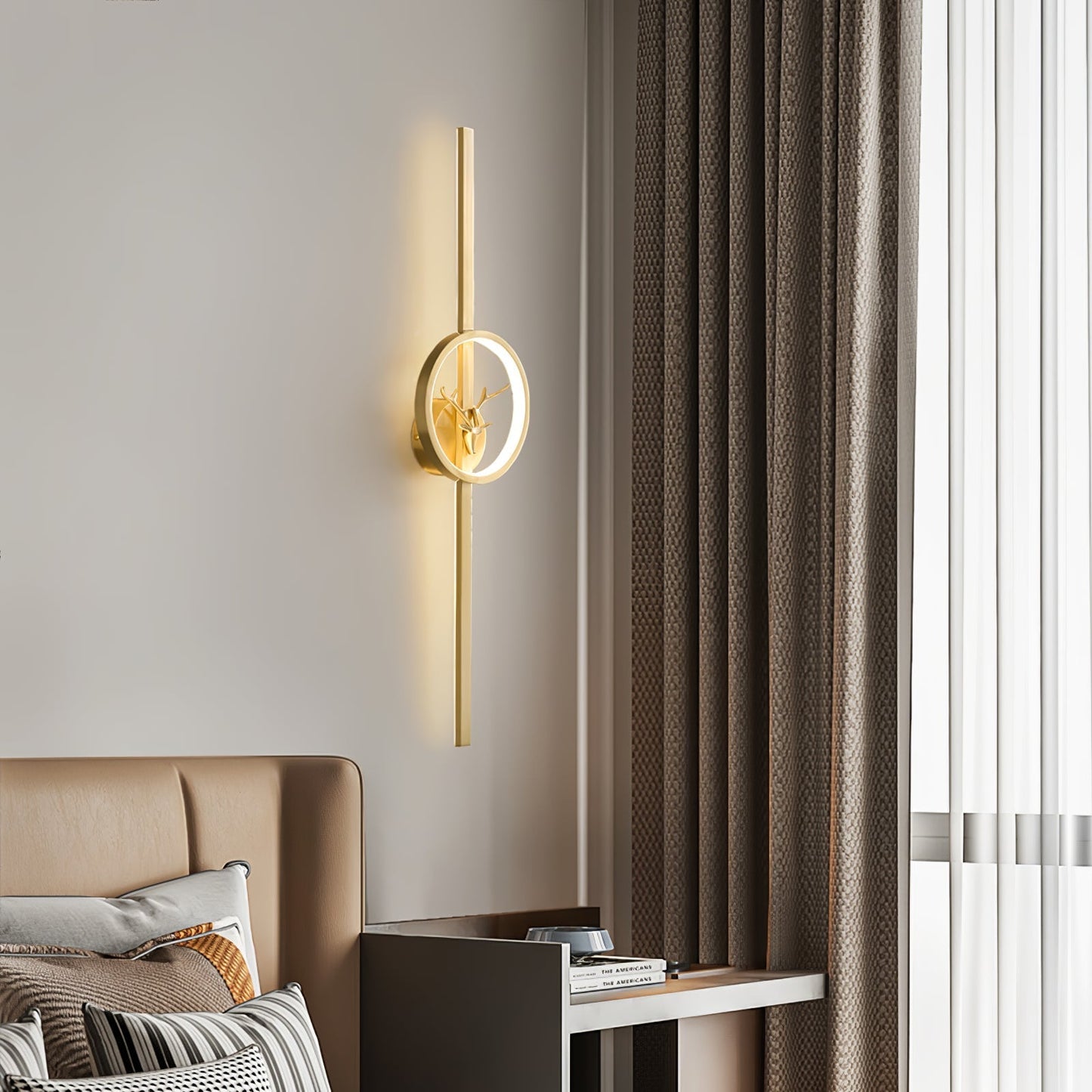 Deer Brass Wall Lamp Wall lamp