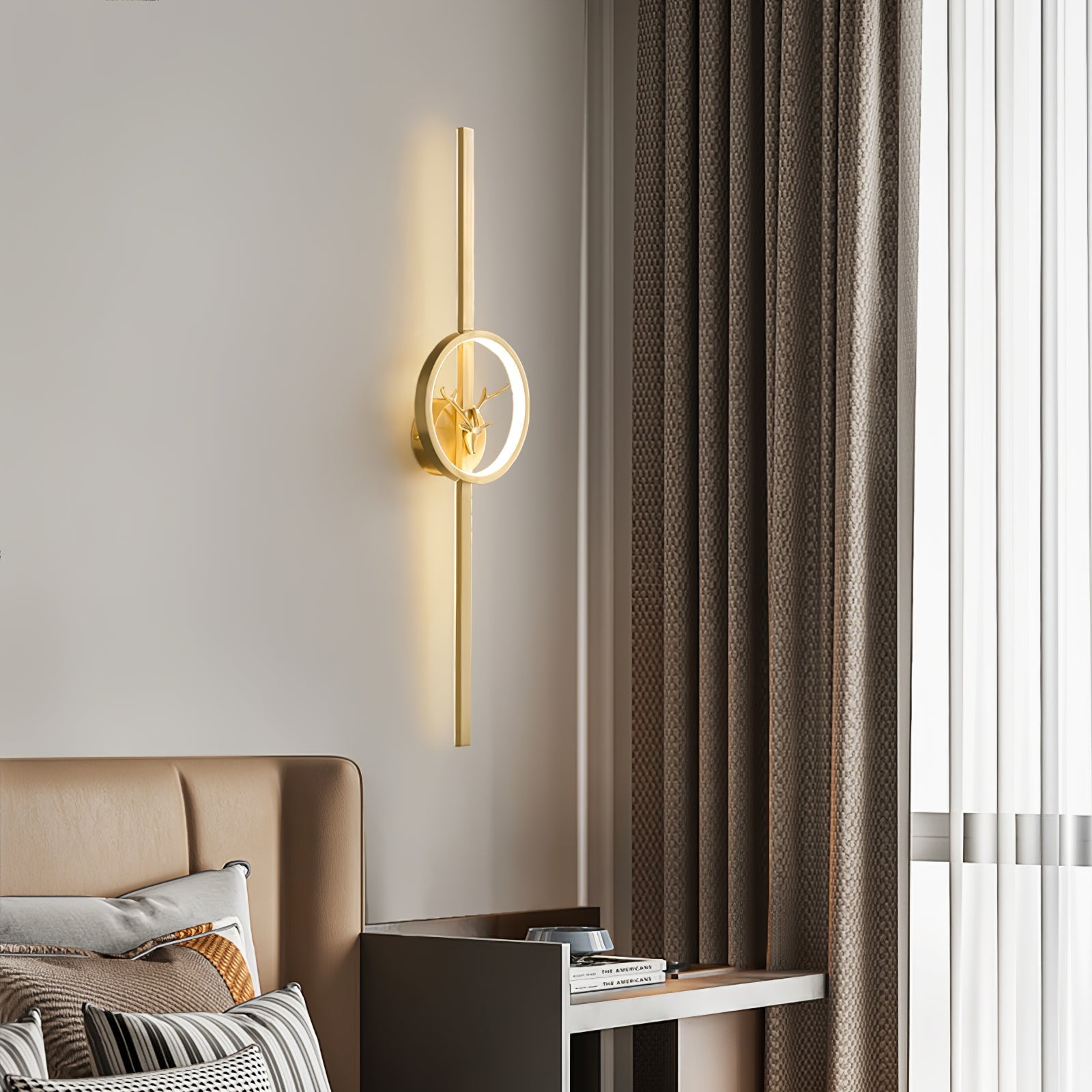 Deer Brass Wall Lamp Wall lamp