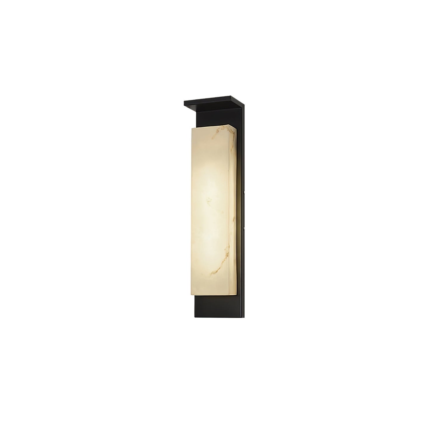 Delaney Outdoor Wall Light Model B L 6.3″ x W 4.7″ x H 23.6″ / Black & White / Warm Light Wall lamp