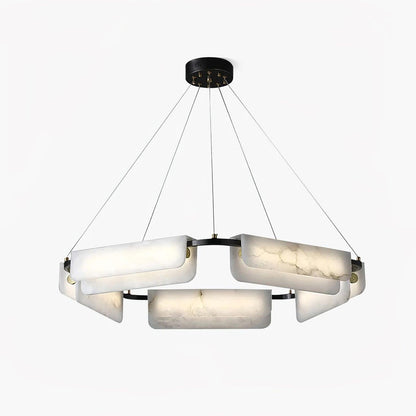 Delia Alabaster Chandelier Chandelier