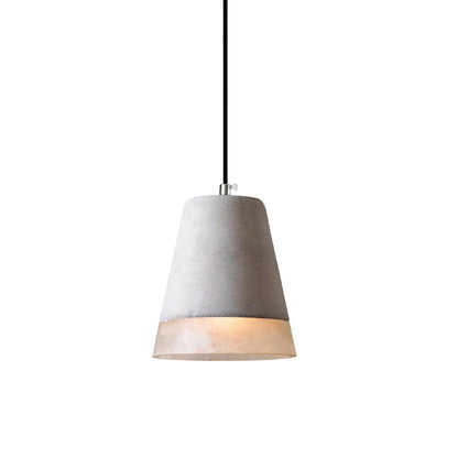 Delia Cement Pendant Light ? 7.1″ x H 7.9″ / Dia 18cm x H 20cm / Light grey Pendant light