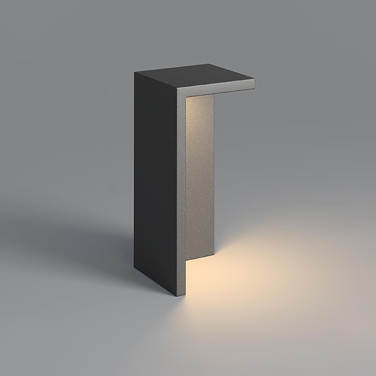 Desk Chair Garden Light ? 9.8″ x H 23.6″ / Dia 25cm x H 60cm / Dark Gray / Warm Light Table lamp