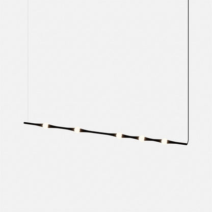 Dew Explores Pendant Light Horizontal 5 heads L 39.4″ x H 59″ / L 100cm x H 150cm / Black / Warm White Pendant light