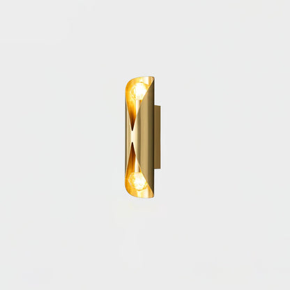 Diamonds Brass Wall Lamp Dia 2.2″ x H 9.1″ / Dia 5.5cm x H 23cm / Brass Wall lamp